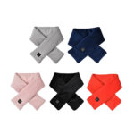 Photo d'écharpes chauffantes en velours rembourré