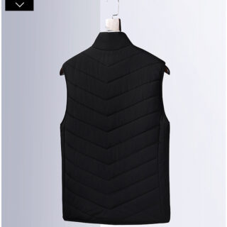 Blouson chauffant USB sans manches pour hommes